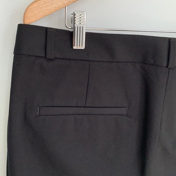 Banana Republic Curvy Classic Sloan Fit Pant black size 14 Short - Picture 7 of 9